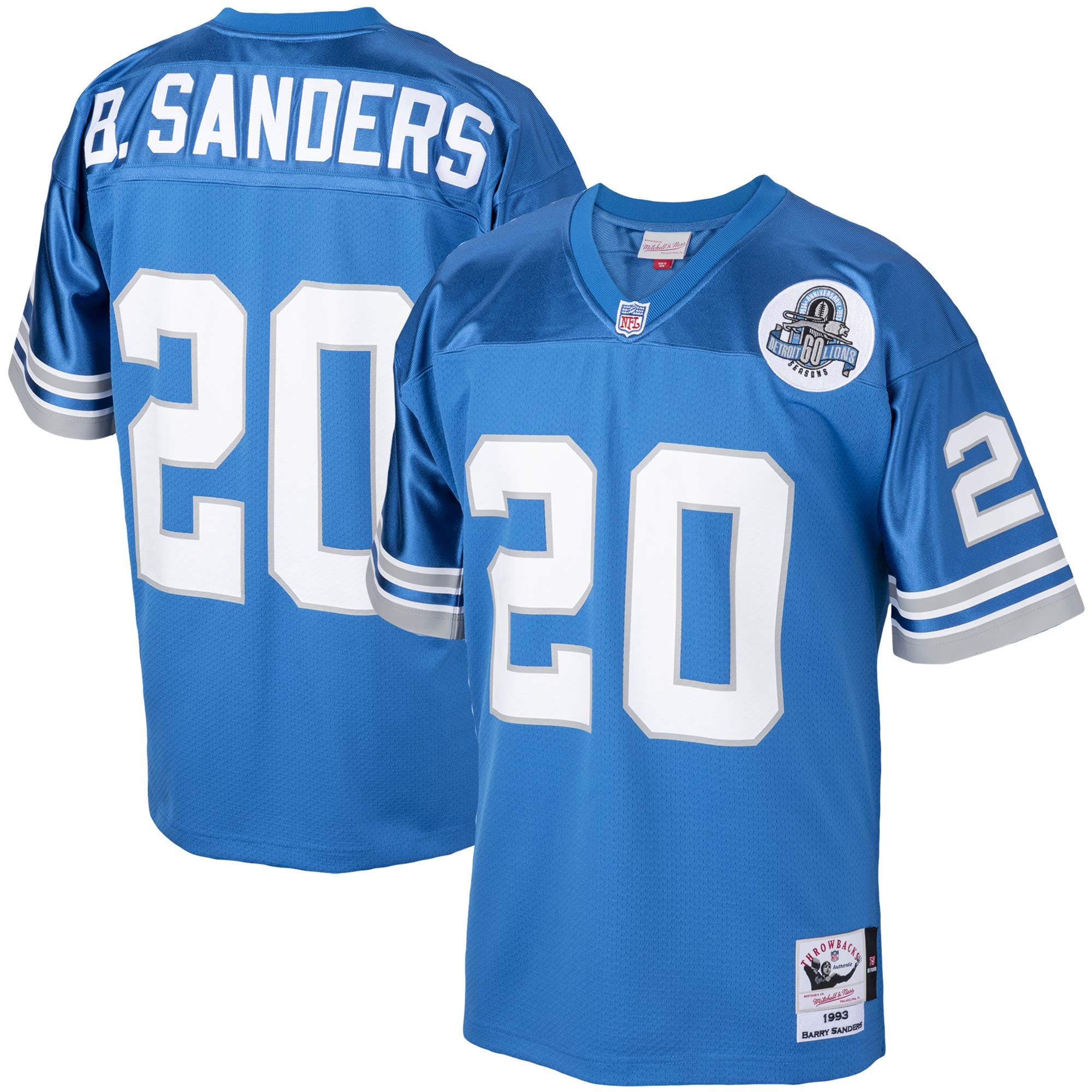 Detroit Lions Maillot spécial 1993