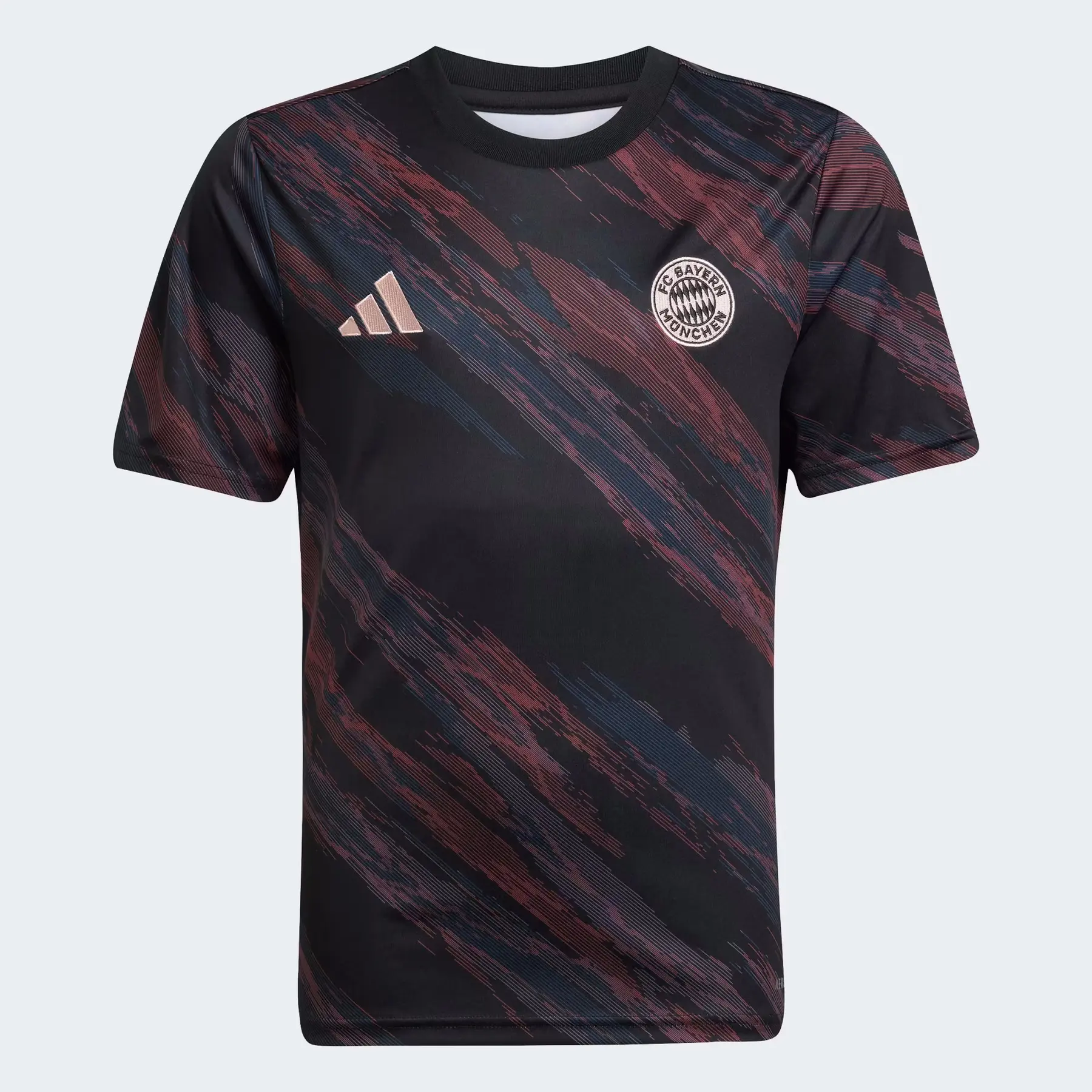 FC Bayern München Adidas PRE Match Trikot Schwarz 2025/26