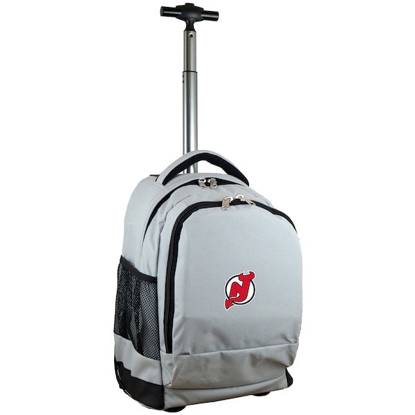 NEW Jersey Devils Mojo 19 Premium Wheeled Backpack Gray 2025/26
