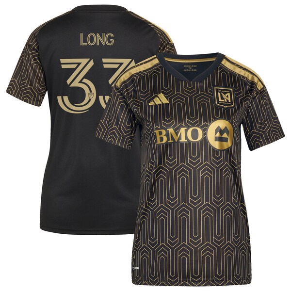 Aaron Long Lafc Adidas Womens 2026 Primary KIT Replica Jersey Black 2026