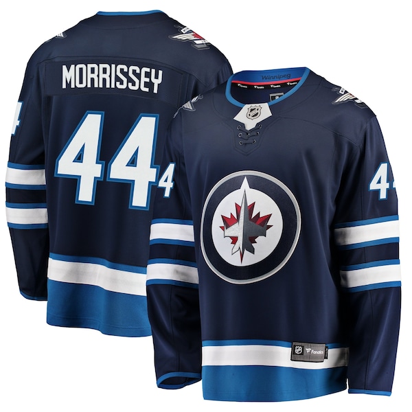Josh Morrissey Winnipeg Jets Fanatics Breakaway Replica Jersey Navy 2026/27