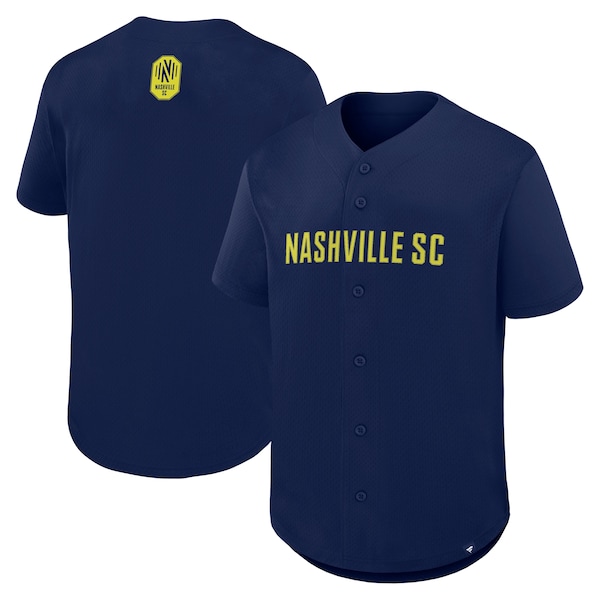 Nashville SC Fanatics Maximum Intensity Button UP Jersey Navy 2026/27