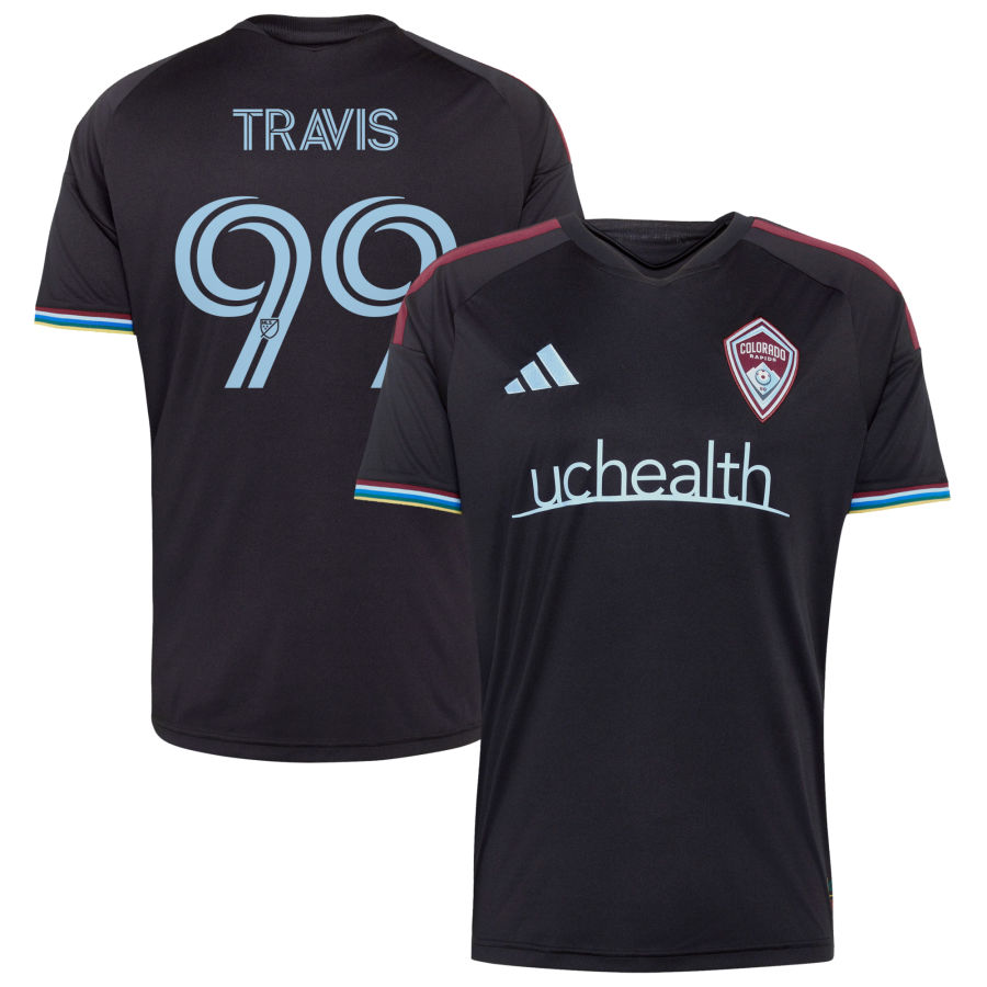 Colorado Rapids Adidas 2026 Colorful Colorado Replica Custom Jersey Black 2026